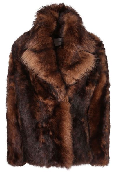 Yves Salomon Toscano Shearling Fur Coat