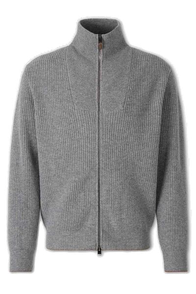 Canali Full Zipped Cardigan