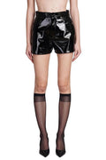 Casablanca Patent Shorts