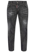 Dsquared2 Cool Straight-Leg Distressed Jeans