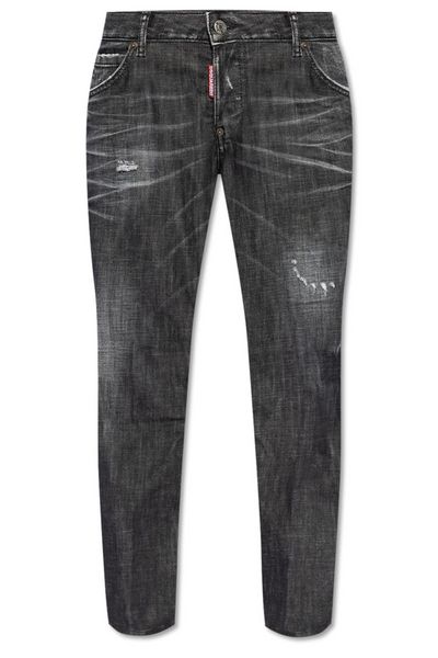 Dsquared2 Cool Straight-Leg Distressed Jeans