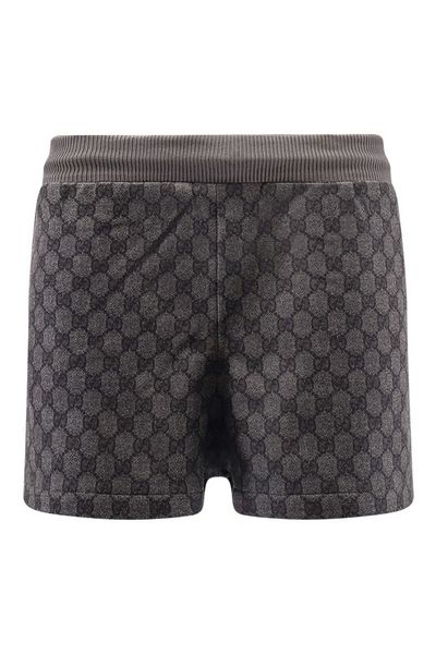 Gucci Printed Technical Jersey Shorts