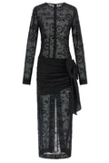 Alessandra Rich Lace Bustier Dress