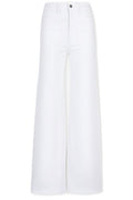Khaite Logo Patch Wide-Leg Jeans