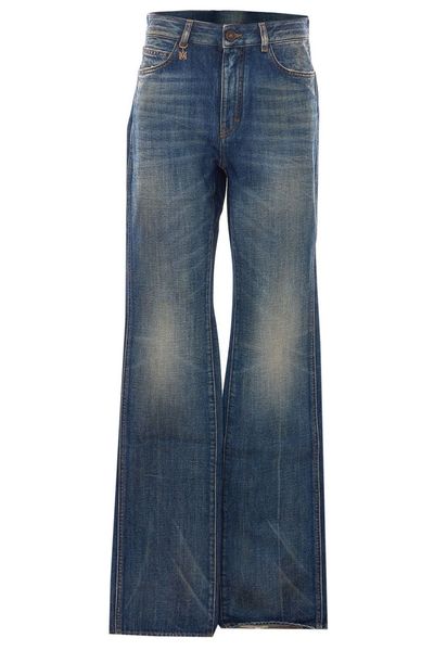 Amiri Straight-Leg Logo Jeans