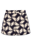 Moncler Patterned Mini Shorts