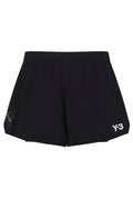 Y-3 Logo Printed Shorts