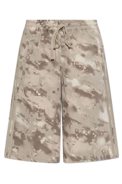 Adidas Originals Logo Print Bermuda Shorts
