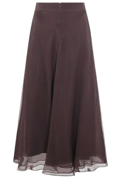 Brunello Cucinelli Pleated Midi Circle Skirt