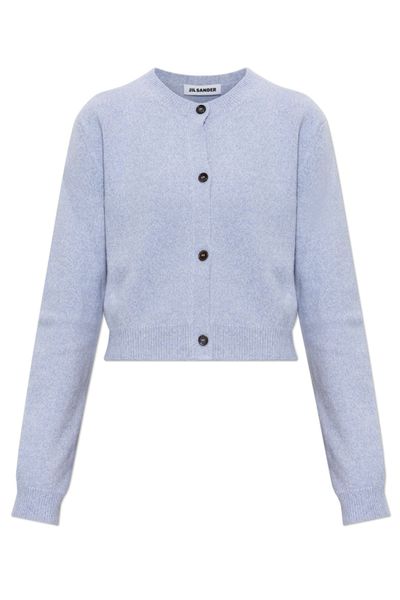 Jil Sander Cropped Wool Cardigan