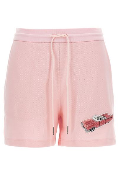 Thom Browne Car Patch Drawstring Shorts