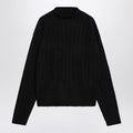 Rick Owens Ribbed Crew Neck Knitted Jumper