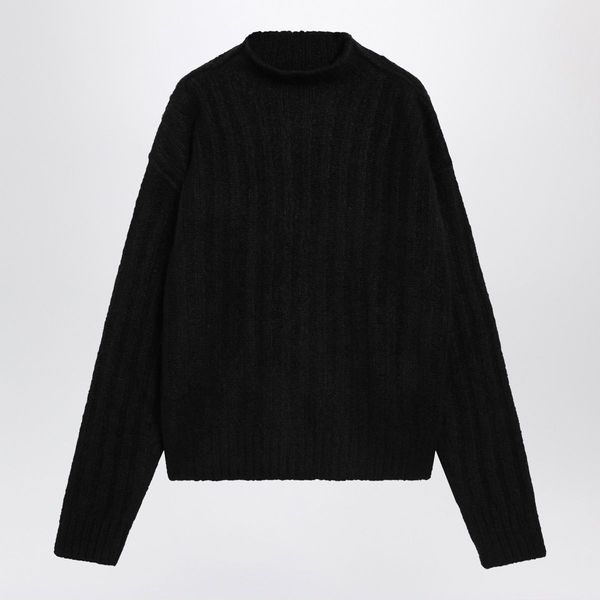 Rick Owens Ribbed Crew Neck Knitted Jumper