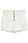 Dondup Buttoned Frayed-Hem Shorts