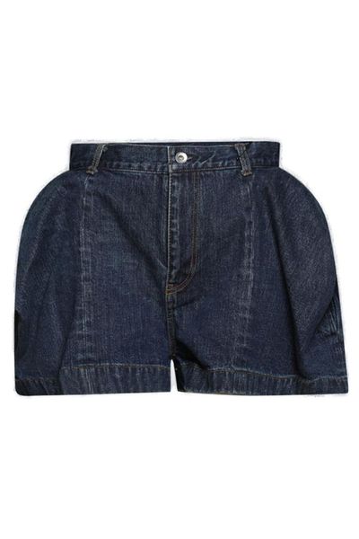 Sacai Mid-Rise Denim Shorts