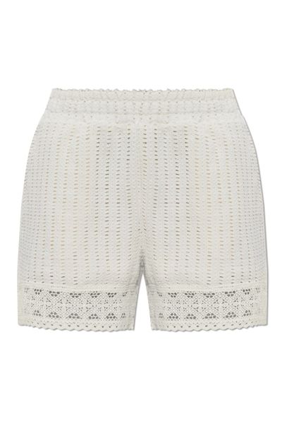 Allsaints Elma Lace-Trim Knit Shorts