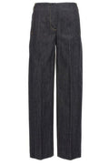 Tory Burch Princess Seam Pleated Jeans