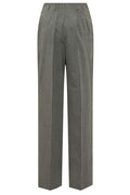 Alberta Ferretti Pleated Wide-Leg Tailored Trousers