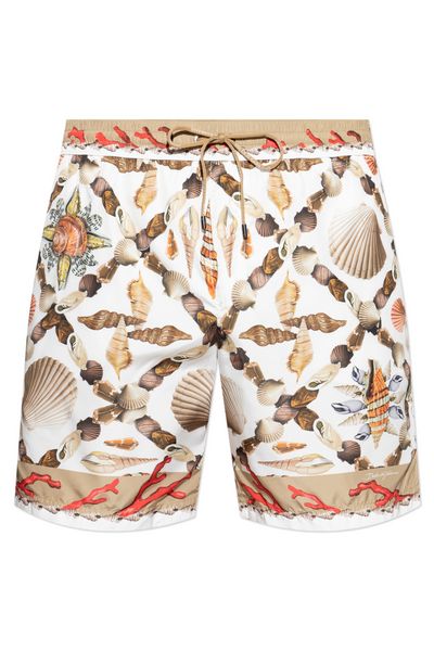 Dolce & Gabbana Shell Printed Medium Swim Boxer Shorts