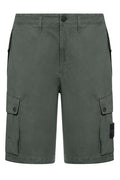 Stone Island Slim Fit Cargo Bermuda Shorts