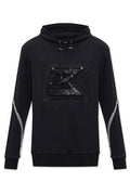 Balmain Embroidered Drawstring Hoodie