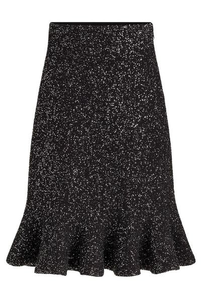 Dior Textured Flounce Skirt