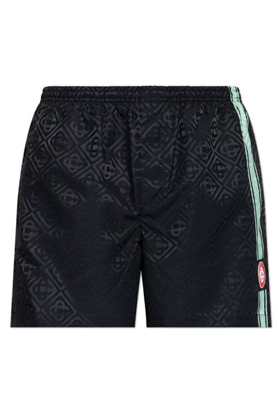 Casablanca Monogram Jacquard Swim Shorts