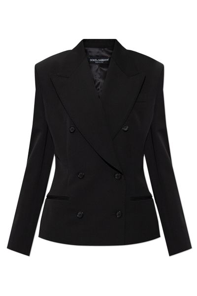 Dolce & Gabbana Double-Breasted Structured Blazer