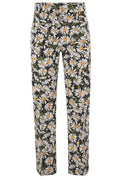 Weekend Max Mara Allover Floral Printed Flared Pants