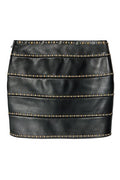 Versace Stud-Embellished Mini Skirt