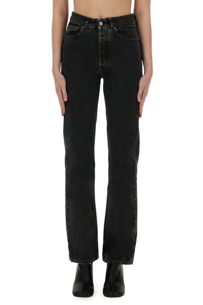 MM6 Maison Margiela Straight-Leg Single-Stitch Logo Jeans