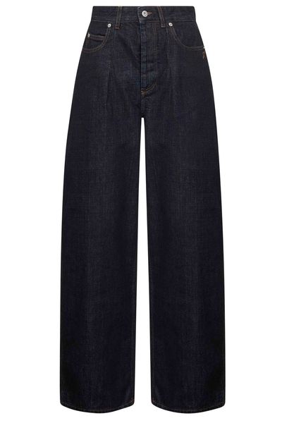 Jacquemus High-Waisted Curved Leg Jeans