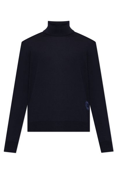 Dolce & Gabbana Fitted Turtleneck Knitted Sweater