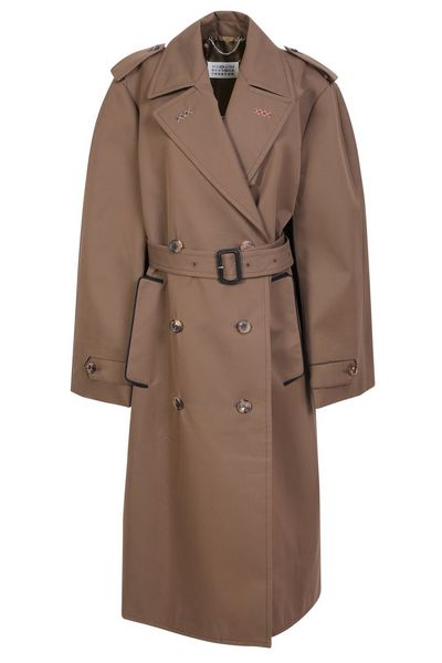 Maison Margiela Belted-Waist Trench Coat