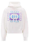 Gucci Logo Printed Drawstring Hoodie