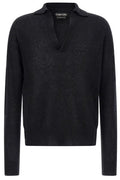 Tom Ford V-Neck Knitted Polo Top