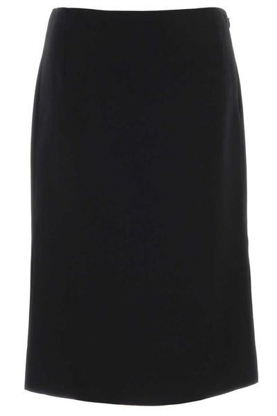 Fendi Tailored Midi Pencil Skirt