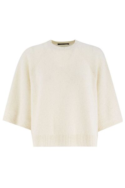 Fabiana Filippi Sequin Embellished Cape