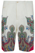 Etro Placed Floral Paisley Printed Shorts