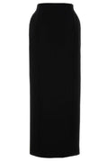 Balenciaga Back Slit Maxi Skirt