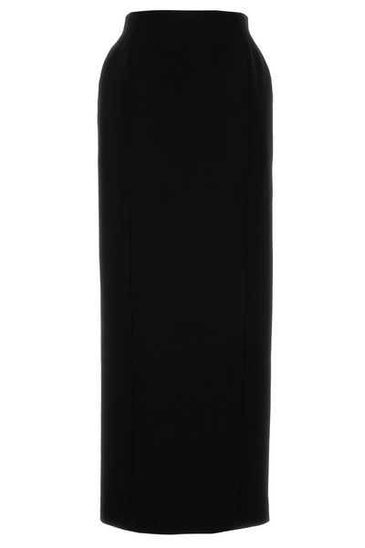 Balenciaga Back Slit Maxi Skirt