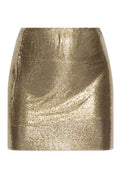 Versace Metallic Mini Skirt