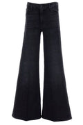 Mother The Roller Sneak Wide-Leg Jeans