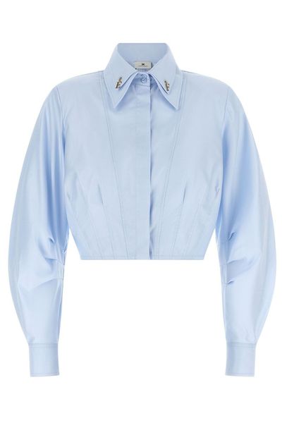 Elisabetta Franchi Bustier Cropped Shirt