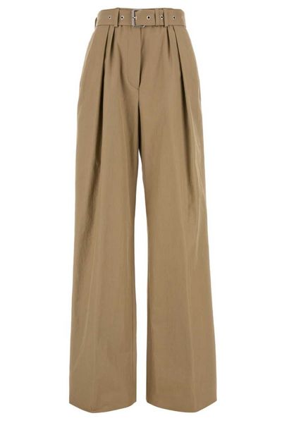 Dries Van Noten Belted Wide-Leg Trousers