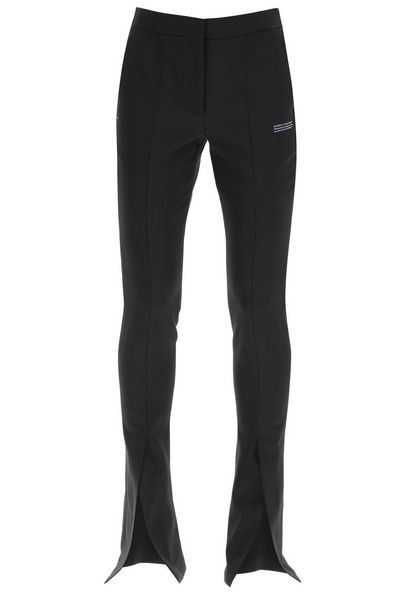 Off-White Logo Printed Tailored Trousers