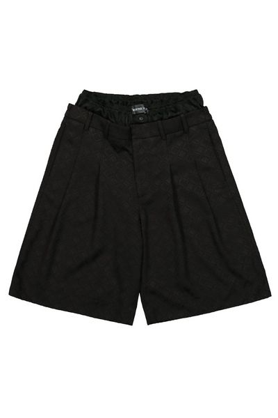 Marine Serre Moon Diamond Tailored Shorts