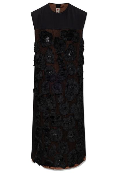 Marni Embellished Sleeveless Dress