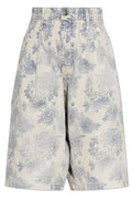 R13 Floral Oversized Shorts