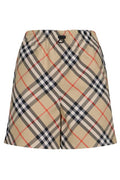 Burberry EKD Motif Checked Shorts